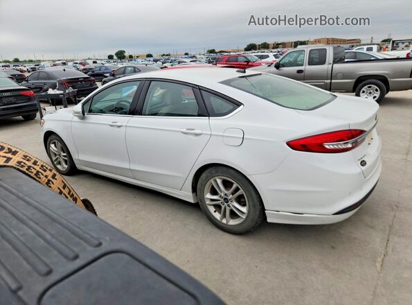 3FA6P0HD1JR197961 2018 FORD FUSION Белый Задняя левая четверть