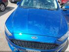 2018 Ford Fusion Se Синий vin: 3FA6P0HD1JR201717