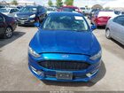 2018 Ford Fusion Se Синий vin: 3FA6P0HD1JR201717