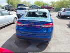 2018 Ford Fusion Se Синий vin: 3FA6P0HD1JR201717