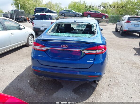 3FA6P0HD1JR201717 2018 FORD FUSION Синий 