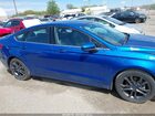 2018 Ford Fusion Se Синий vin: 3FA6P0HD1JR201717