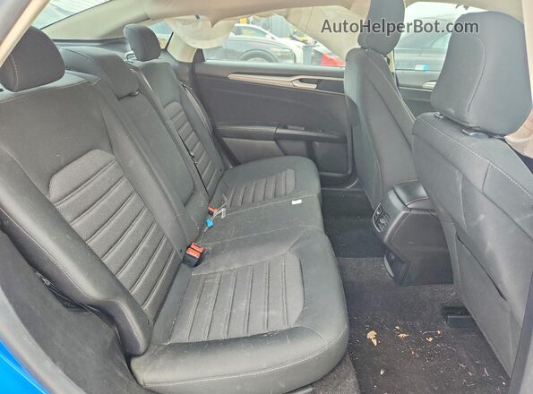 3FA6P0HD1LR227219 2020 FORD FUSION Blue Widok tylnych siedzeń
