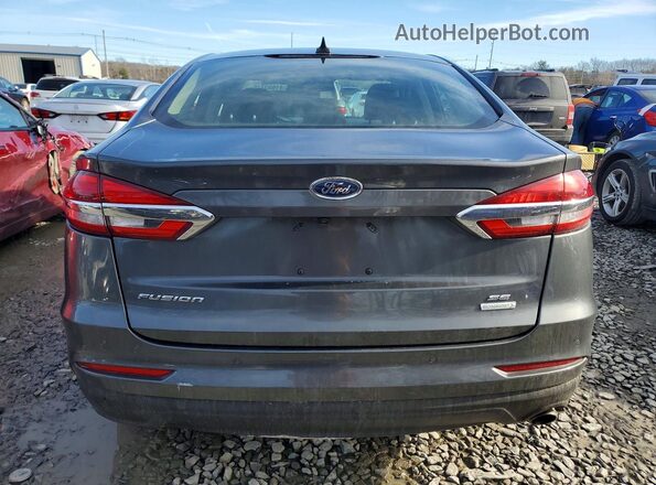 3FA6P0HD1LR256820 2020 FORD FUSION Серый Вид сзади