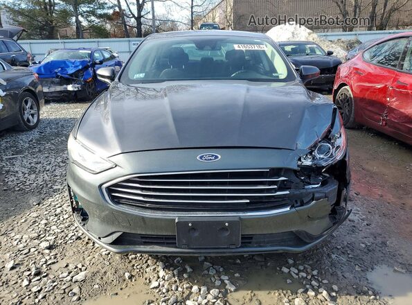3FA6P0HD1LR256820 2020 FORD FUSION Серый Вид спереди