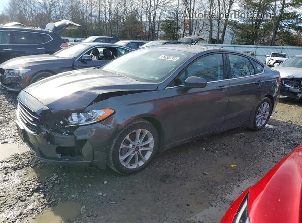3FA6P0HD1LR256820 2020 FORD FUSION Серый Передняя левая четверть