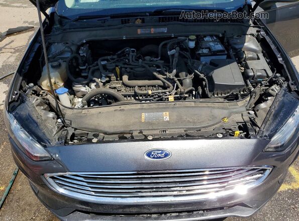 3FA6P0HD1LR264609 2020 FORD FUSION Gray Вид задньої частини салону