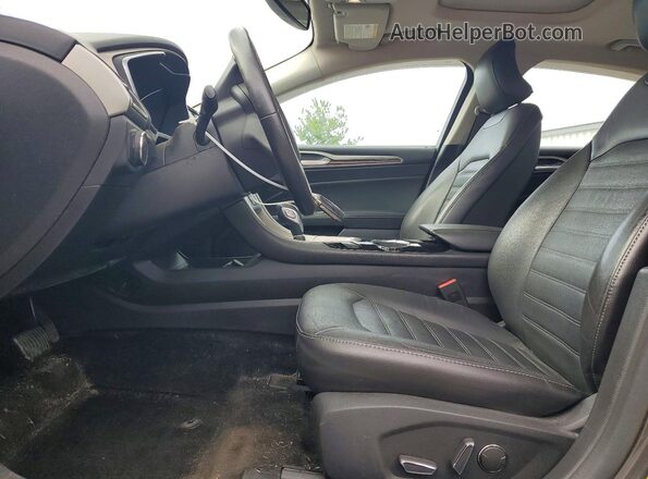 3FA6P0HD2GR162368 2016 FORD FUSION Серый Вид салона спереди