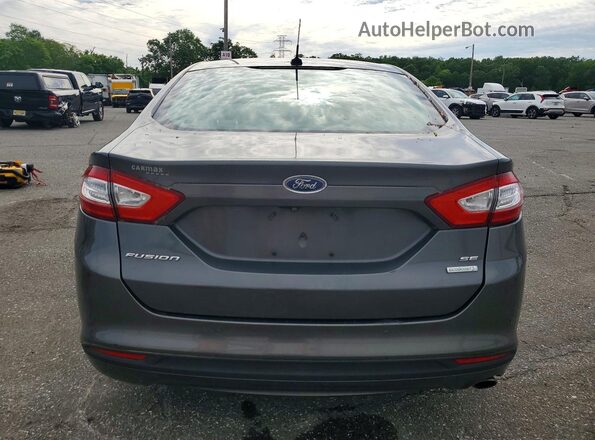3FA6P0HD2GR162368 2016 FORD FUSION Серый Вид сзади