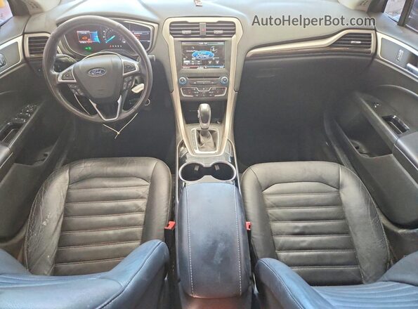3FA6P0HD2GR268156 2016 FORD FUSION Gray Вид панелі приладів