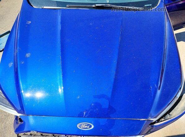 3FA6P0HD2GR322412 2016 FORD FUSION Синий Вид задней части салона