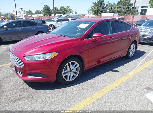 3FA6P0HD2GR384876 2016 FORD FUSION Темно-бордовый Передняя левая четверть