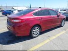 2016 Ford Fusion Se Темно-бордовый vin: 3FA6P0HD2GR384876