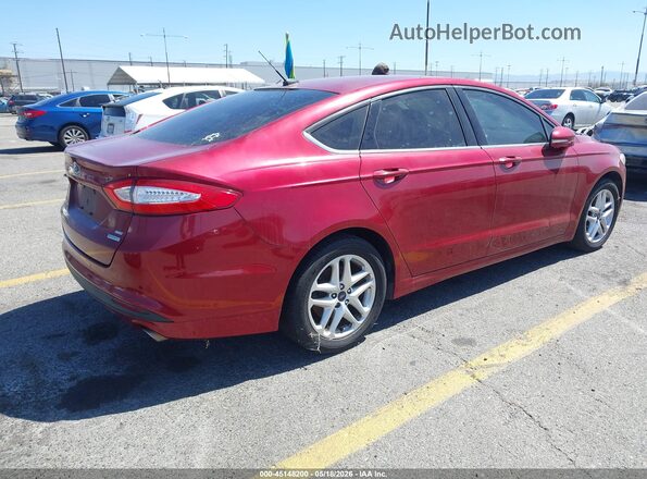 3FA6P0HD2GR384876 2016 FORD FUSION Темно-бордовый Задняя правая четверть