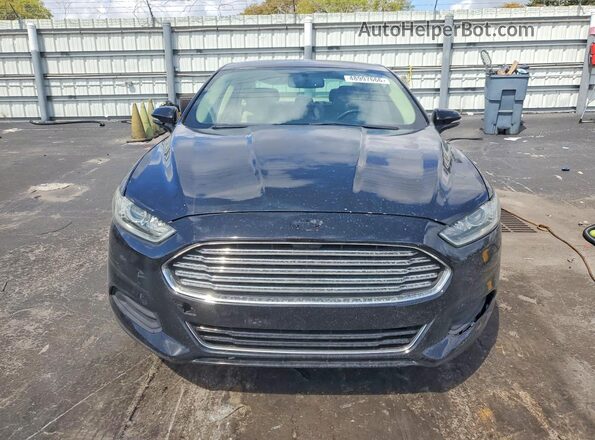 3FA6P0HD2GR394517 2016 FORD FUSION Черный Вид спереди