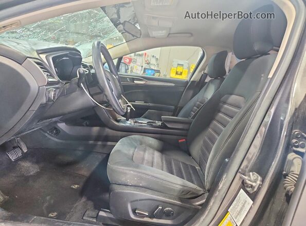 3FA6P0HD2HR145569 2017 FORD FUSION Charcoal Widok wnętrza z przodu