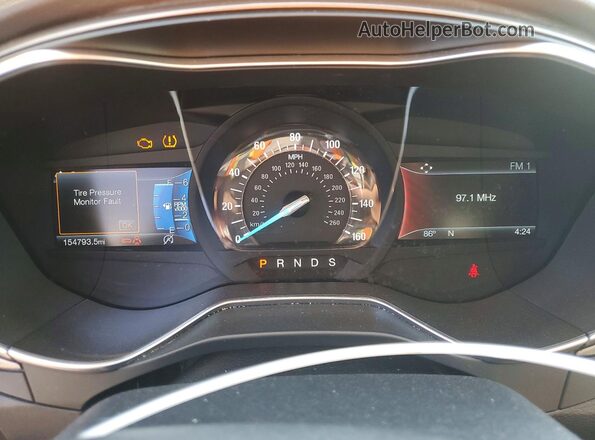3FA6P0HD2HR220528 2017 FORD FUSION Серый Вид щитка приборов