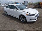 2017 Ford Fusion Se White vin: 3FA6P0HD2HR254775