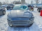 2018 Ford Fusion Se Gray vin: 3FA6P0HD2JR175600