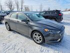 2018 Ford Fusion Se Gray vin: 3FA6P0HD2JR175600