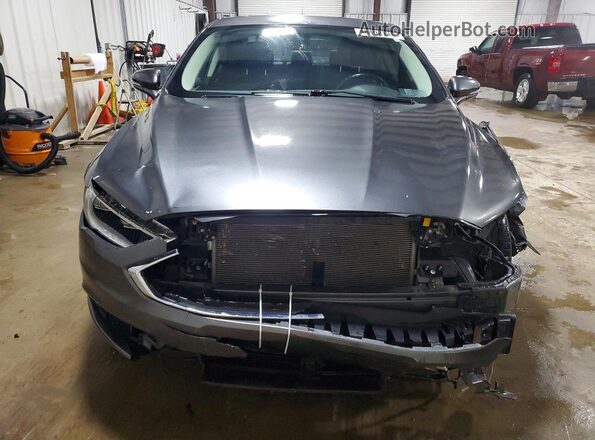 3FA6P0HD2JR239571 2018 FORD FUSION Угольный Вид спереди