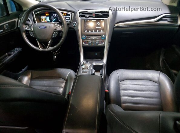 3FA6P0HD2JR239571 2018 FORD FUSION Угольный Вид панели приборов