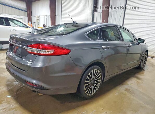 3FA6P0HD2JR239571 2018 FORD FUSION Угольный Задняя правая четверть