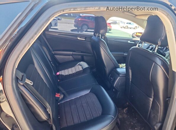 3FA6P0HD2JR265233 2018 FORD FUSION Черный Вид задних сидений