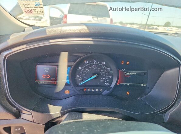 3FA6P0HD2JR265233 2018 FORD FUSION Черный Вид щитка приборов