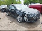 2020 Ford Fusion Se Black vin: 3FA6P0HD2LR109759