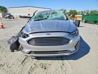 2020 Ford Fusion Se Серебряный vin: 3FA6P0HD2LR143393