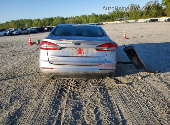 3FA6P0HD2LR143393 2020 FORD FUSION Серебряный Вид сзади
