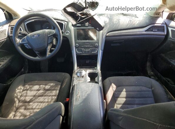 3FA6P0HD2LR143393 2020 FORD FUSION Серебряный Вид панели приборов