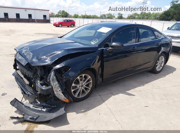 3FA6P0HD2LR201177 2020 FORD FUSION Черный Передняя левая четверть