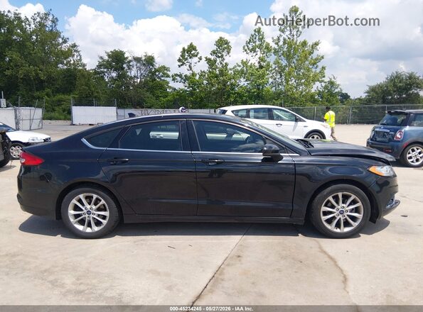 3FA6P0HD2LR201177 2020 FORD FUSION Черный Вид задней части салона