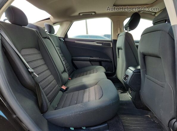 3FA6P0HD2LR223292 2020 FORD FUSION Черный Вид задних сидений