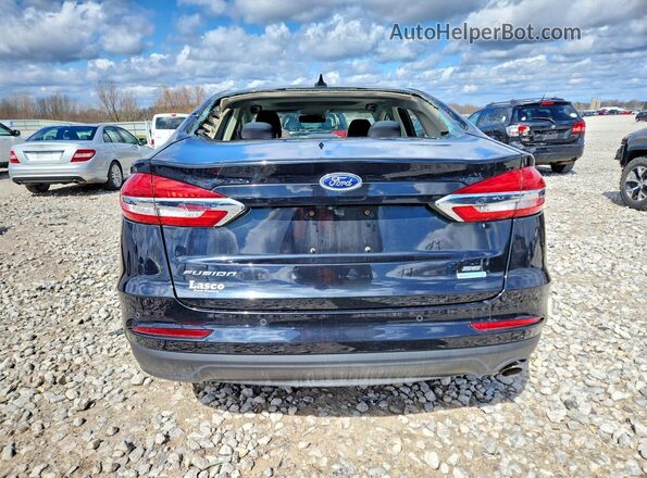 3FA6P0HD2LR223292 2020 FORD FUSION Черный Вид сзади