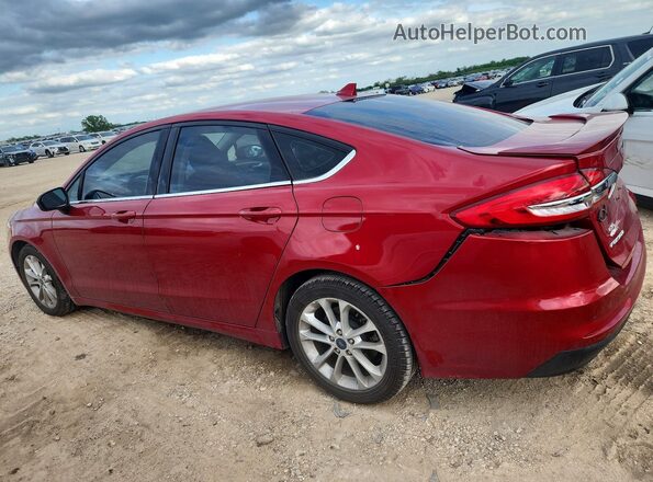 3FA6P0HD2LR234972 2020 FORD FUSION Красный Задняя левая четверть