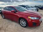2020 Ford Fusion Se Красный vin: 3FA6P0HD2LR234972