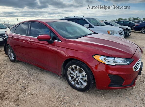 3FA6P0HD2LR234972 2020 FORD FUSION Красный Передняя правая четверть
