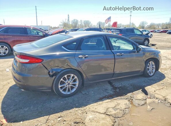 3FA6P0HD2LR257264 2020 FORD FUSION Gray Trasero derecho