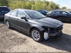 2020 Ford Fusion Se Gray vin: 3FA6P0HD2LR262657