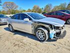 2016 Ford Fusion Se Silver vin: 3FA6P0HD3GR244352
