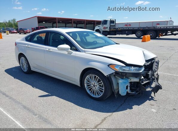 3FA6P0HD3GR278727 2016 FORD FUSION Белый Передняя правая четверть