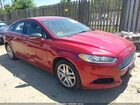 2016 Ford Fusion Se Red vin: 3FA6P0HD3GR395028