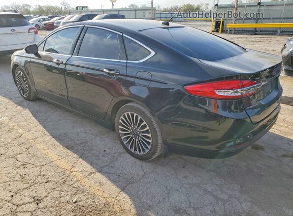 3FA6P0HD3HR102696 2017 FORD FUSION Черный Задняя левая четверть