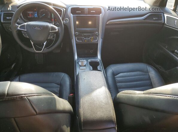 3FA6P0HD3HR102696 2017 FORD FUSION Черный Вид панели приборов