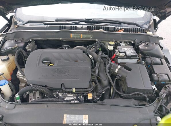 3FA6P0HD3JR135784 2018 FORD FUSION Черный Вид сзади