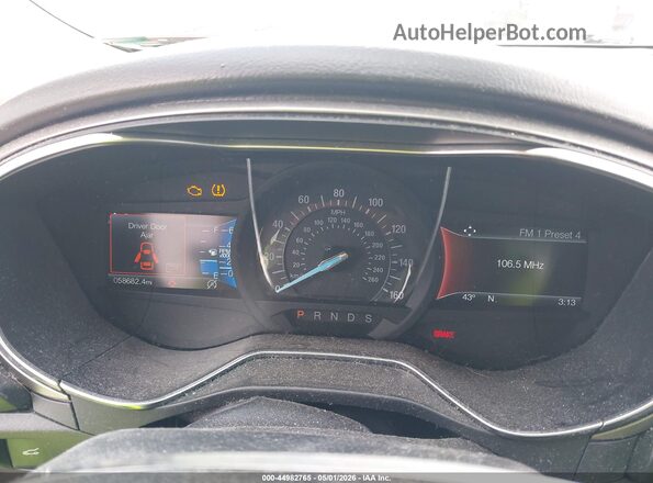 3FA6P0HD3JR135784 2018 FORD FUSION Черный Вид задних сидений