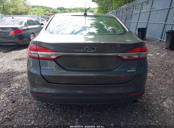 3FA6P0HD3JR199694 2018 FORD FUSION Серый 